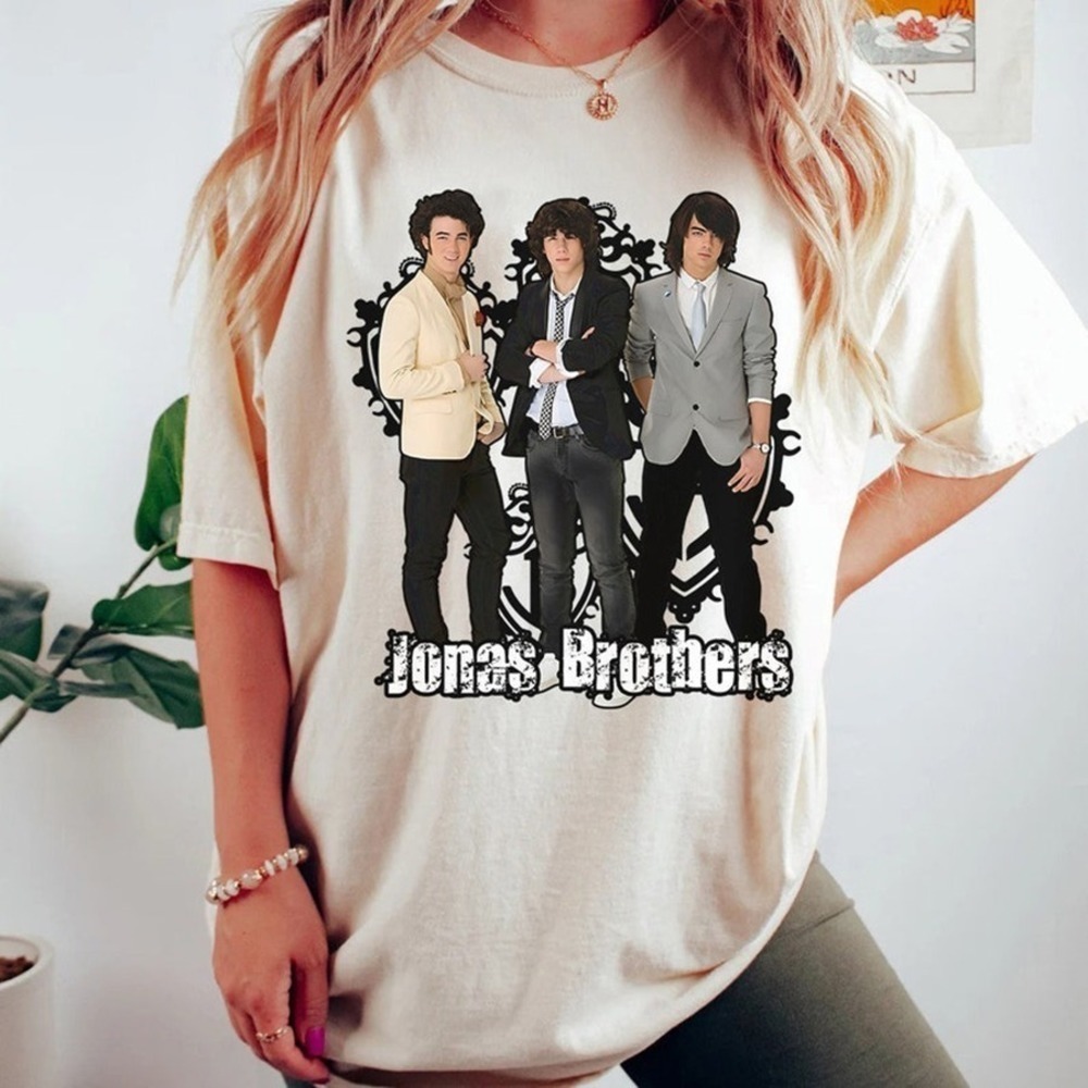 Jonas Brothers Vintage Tshirt Jonas Brothers 2023 Tour Shirt Jonas 90S Tee